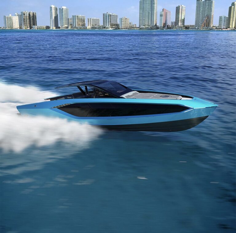 TECNOMAR FOR LAMBORGHINI 63: THE MOTOR YACHT UNVEILED