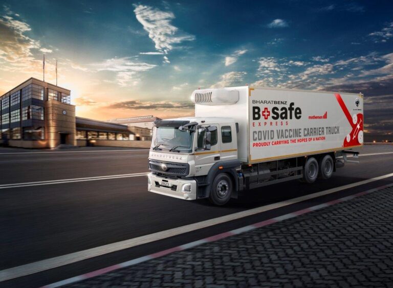 Daimler Trucks unveils Reefer Truck for Vaccine Transportation in India