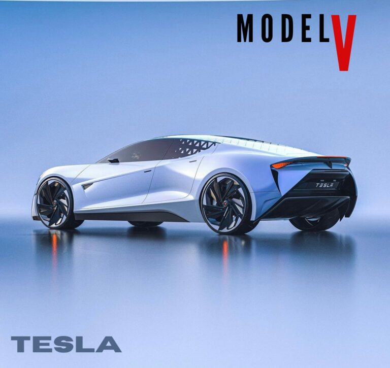 Concept: Tesla Model V Coupe
