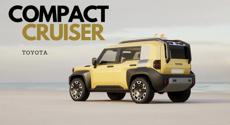 Toyota Unveils FJ Cruiser Inspired Electric Off-Roader 