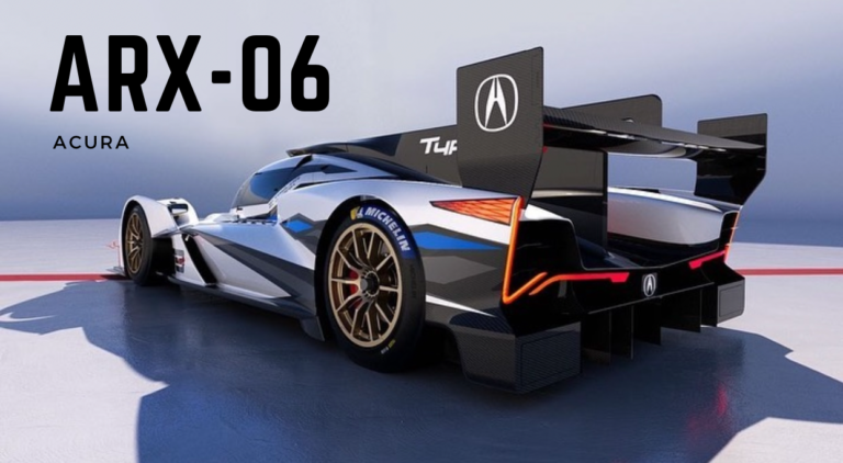 Acura Unveils Electric Race Car ARX-06  