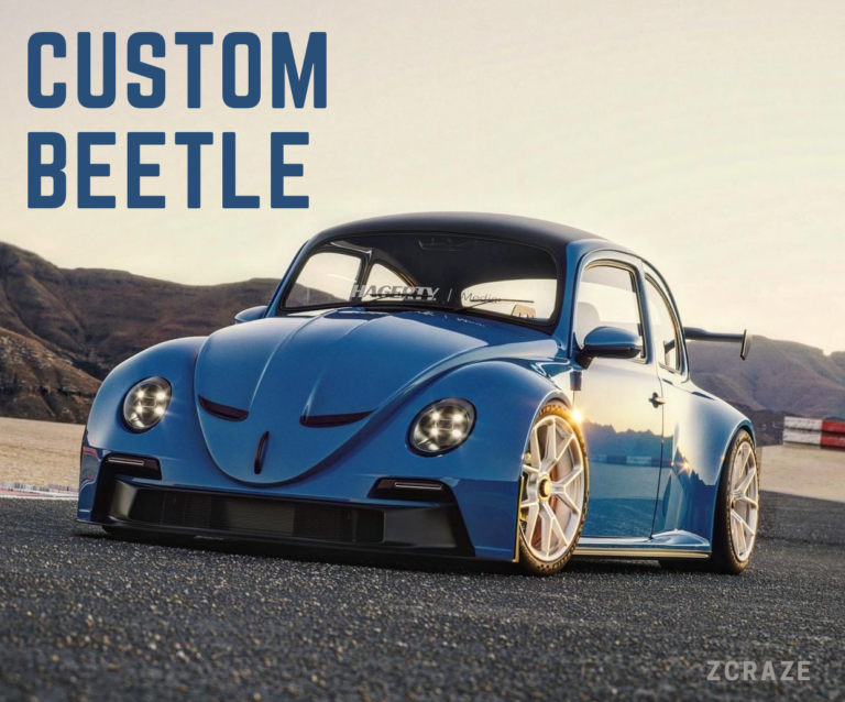 Custom VW Beetle with Porsche Style  