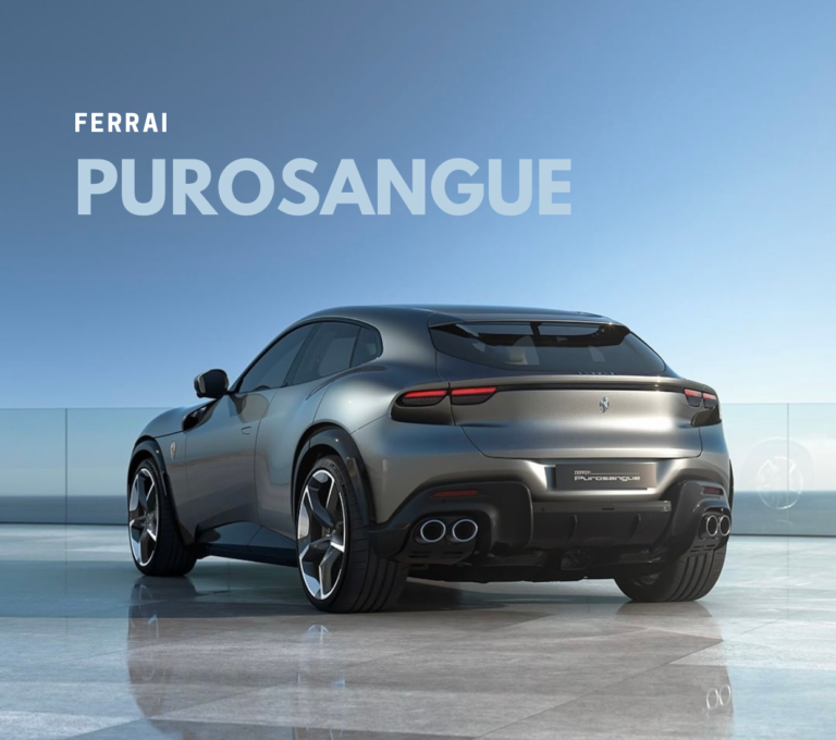 Stunning new Purosangue SUV by Ferrari  