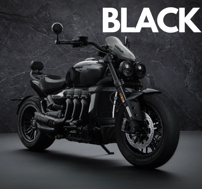 Triumph Rocket 3 Black & Triple Black  