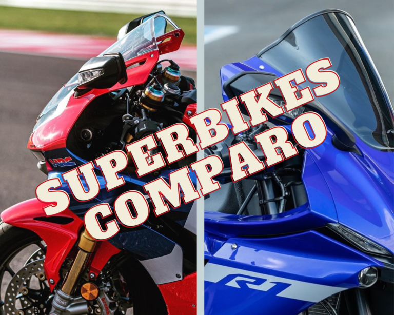 Comparo: 2023 Honda CBR1000RR-R vs 2023 Yamaha R1 